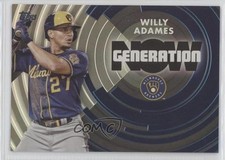 2022 Topps Series 2 Generation Now Black 155/299 Willy Adames #GN-56 0q1p