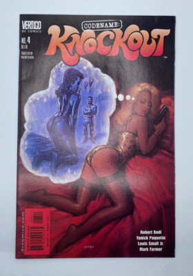 Codename Knockout #4 October 2001 DC Vertigo Comics Sexy COVER 