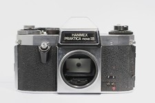 Praktica Nova 1B 35mm SLR camera body m42 screw mount. Shutter fires, Meter Resp