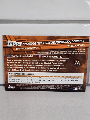 2017 Topps Update Series US1-US180 You Pick! - Picture 51 of 331