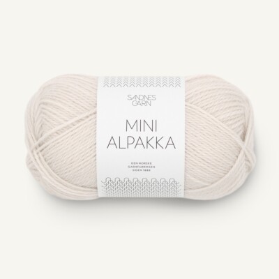 MINI ALPAKKA von SANDNES GARN - KITT (1015) - 50 g / ca. 150 m Wolle