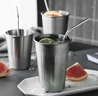 Stainless Steel Glass (Set of 4 for adults & Children)