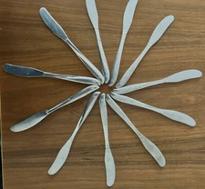 Atomic Starburst Oneida Twin Star Stainless Butter Knife