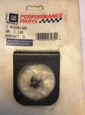 GM Performance Parts 12361406 NOS Single Guage Panel, Black, Aluminum