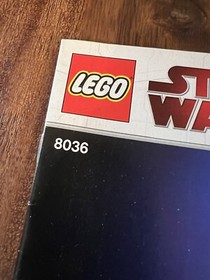 Lego Star Wars (8036) Separatist Shuttle Instruction Manual Booklet Only 2009