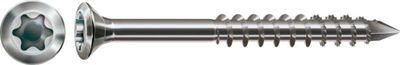 Spax Fassaden Schraube 40,45,70, oder 100mm Edelstahl kleiner Linsen Senk Kopf