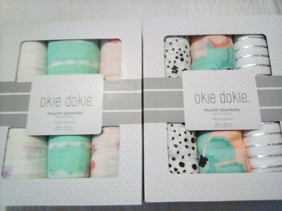 okie dokie muslin blankets