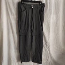 Columbia Omni Shield Sz 6 Nylon Convertible Pants Hiking Outdoor Womens Gray
