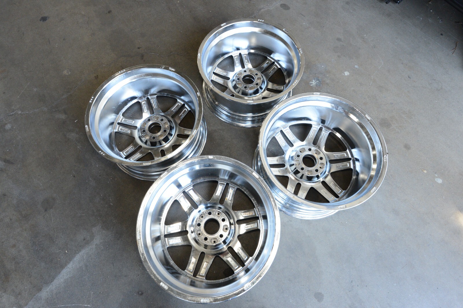 Crome Brabus Monoblock 4 19x8.5 and 19x10