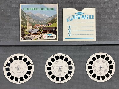 View Master packet C651Grossglockner E  S6a  Belgian Made  