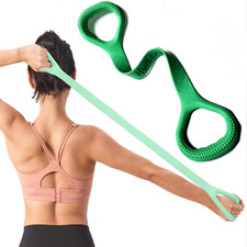 Figure 8 Resistance Band, Arm Back Shoulder Exercise Elastic Rope Stretch Fitnes