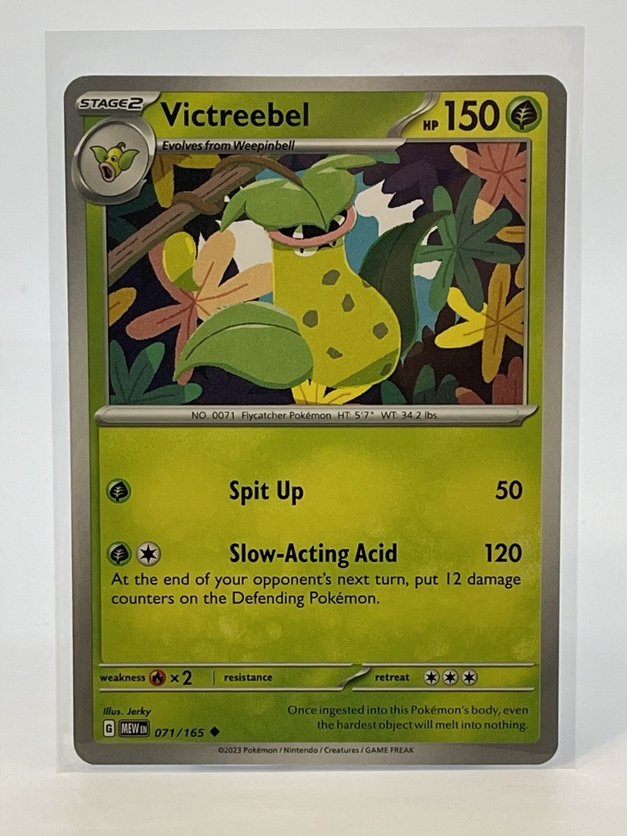 Pokémon TCG Scarlet & Violet 151 Victreebel 071/165 Stage 2