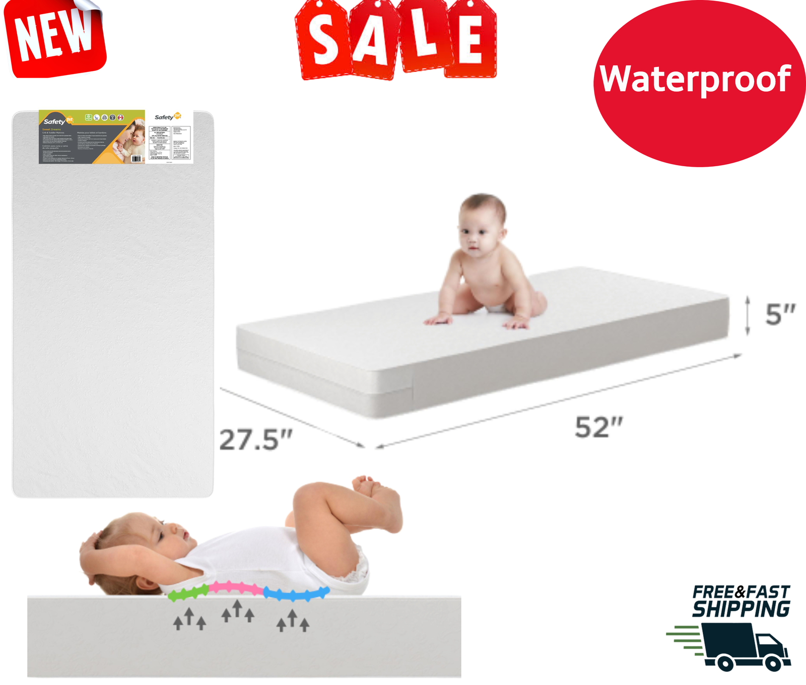 dourxi crib mattress