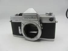 RARE Early 1962 Model A Minolta SR-7 Chiyida Kogaku 35mm Film SLR Camera *READ*
