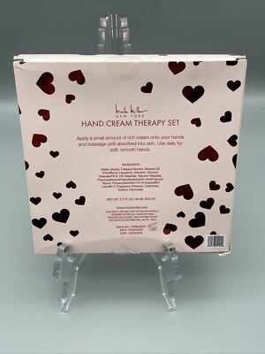 Hand Cream Therapy Set Nicole Miller New York Rose Bud,Spring