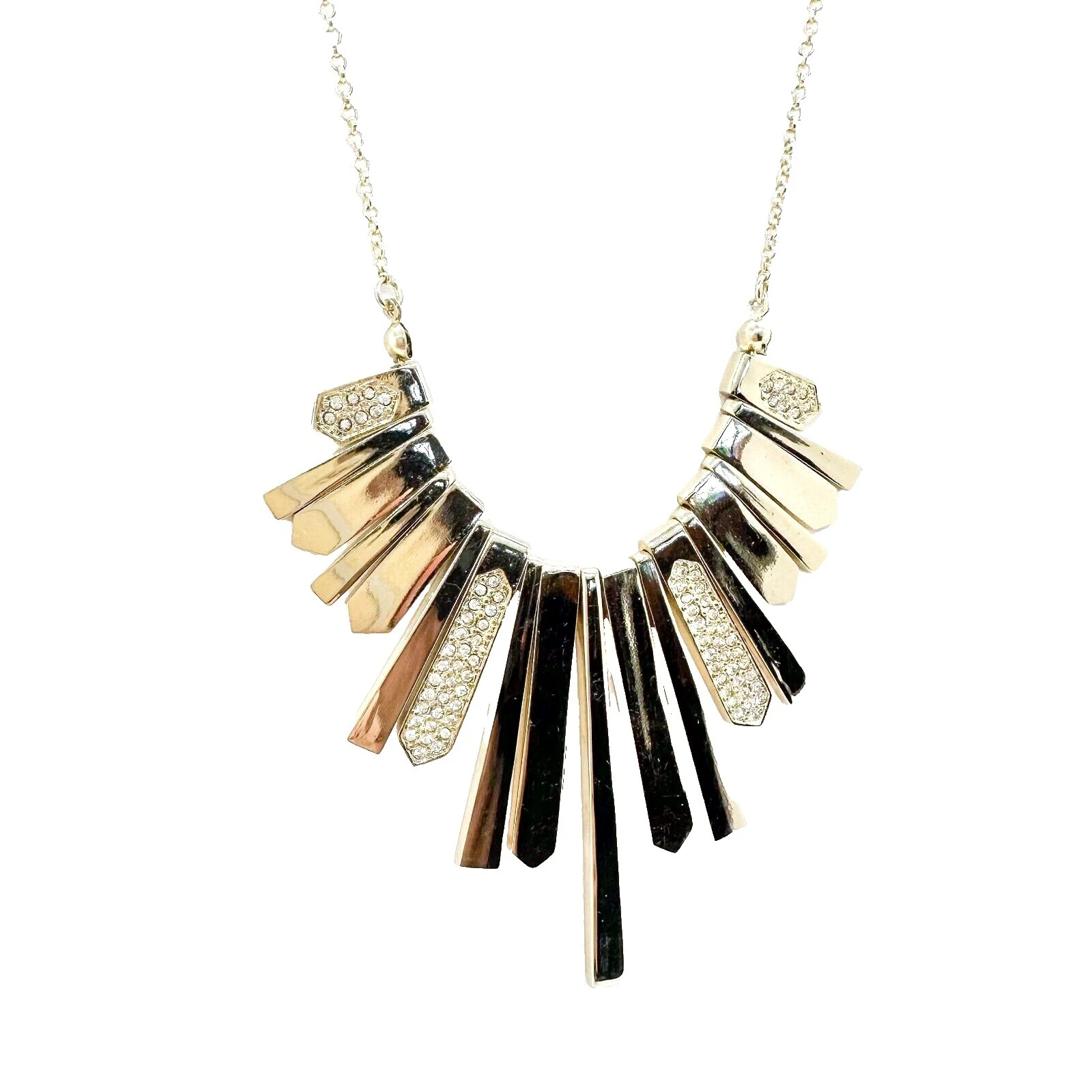 White House Black Market 玻璃时尚项链和吊坠