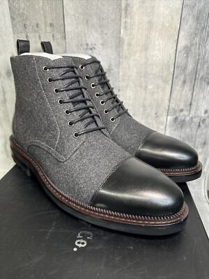 Vintage Foundry Co Remington Boot Mens US size 7 1/2 Gray  display picture 3