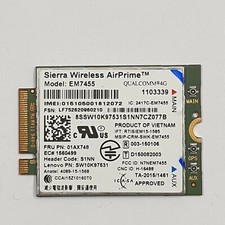 Lenovo ThinkPad X1 Yoga Gen 2 LTE Module WWAN Card Sierra Wireless EM7455 4G
