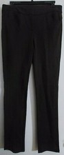 Theory Women's Dress Pants Size 6 Style Emerson Brown/Ebony Color Made in USA
