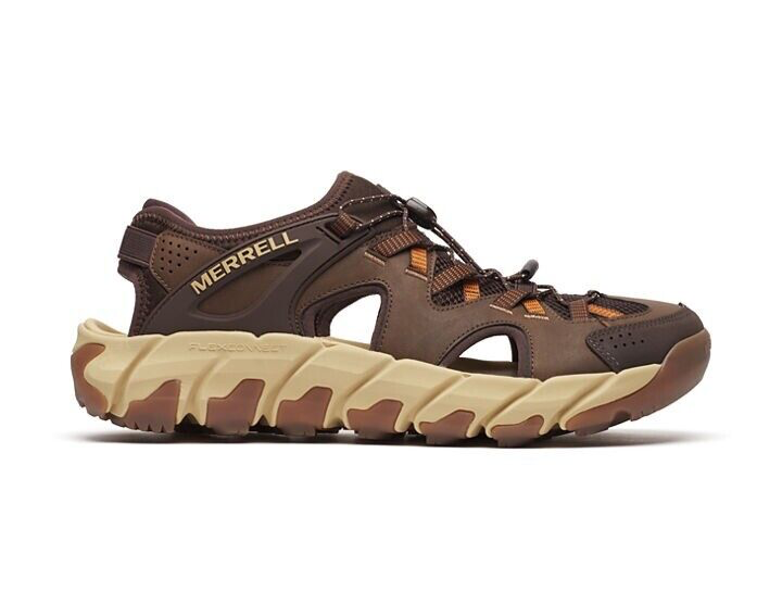 MERRELL Mail Explorer Sieve Coffee Sandali da passeggio escursionismo uomo NUOVI!!!