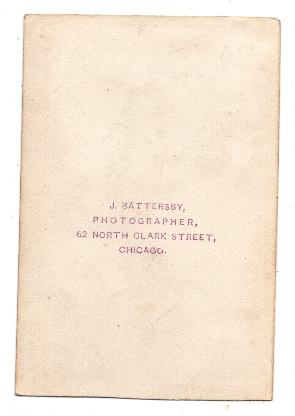 ANTIQUE CDV CIRCA 1860s COL. WOOD CIRCUS TWO LITTLE PEOPLE J. BATTERSBY CHICAGO — additional view