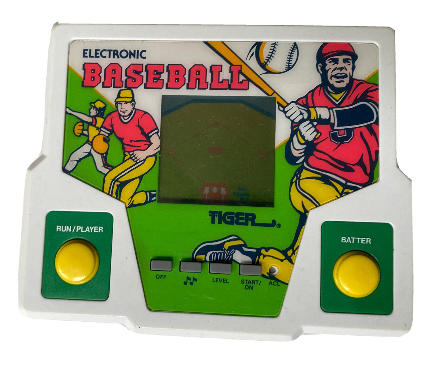 Vintage Tiger Handheld Electronic Baseball Game works 1987