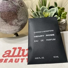 Henry Rose Queens & Monsters Eau De Parfum mini Spray Sample, 1.5ml, Brand New