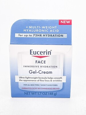 Eucerin Immersive Hydration Gel Cream with Hyaluronic Acid 1.7 oz