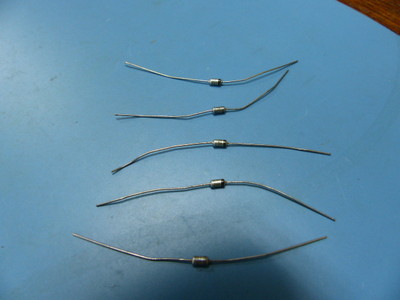 MOT/ONSEMI  1N5248C Qty of 5 per Lot DIO 1N5248 ZENER 18V 1%