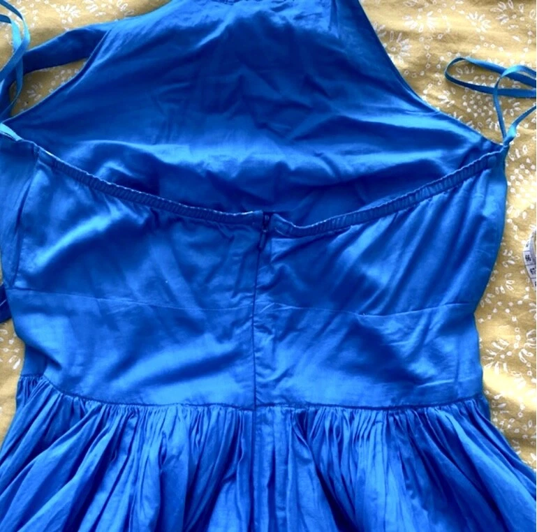 UNDERCOVER VICTORIA’S SECRET PLEATED HALTER PLAYDRESS SZ 6