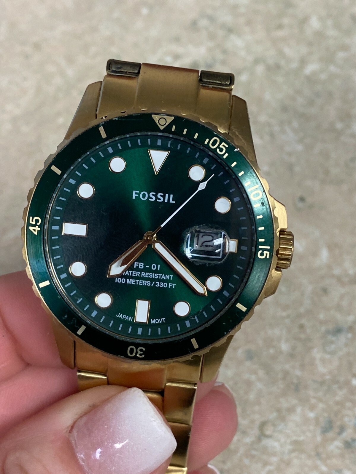 Fossil FS5658 Men's Gold Stainless 