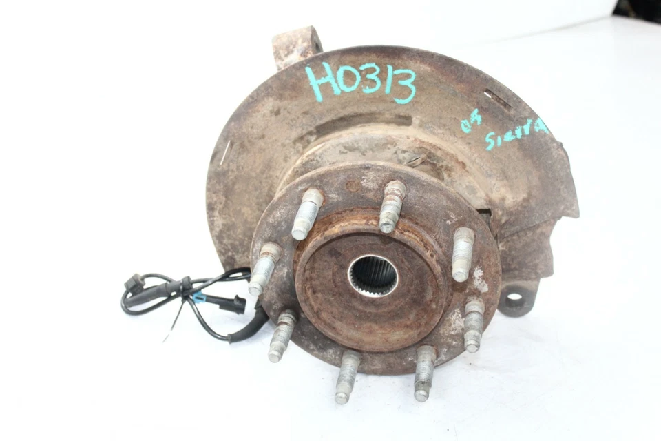 2001-2006 CHEVY SILVERADO GMC SIERRA FRONT RIGHT 8 LUG KNUCKLE SPINDLE 4WD H0313 - Image 2 of 4