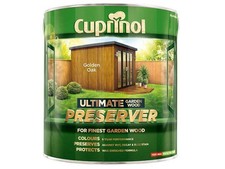 Cuprinol Ultimate Garden Wood Preserver Golden Oak 4 Litre CUPGWPREGO4L