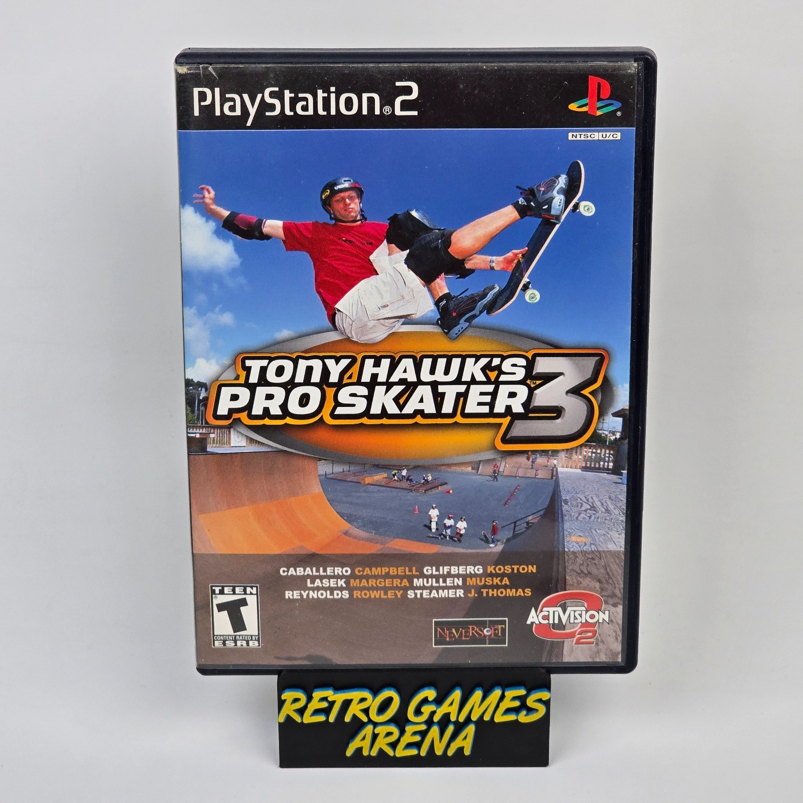 Tony Hawk's Pro Skater 3 (PlayStation 2 PS2) Black Label CIB COMPLETE
