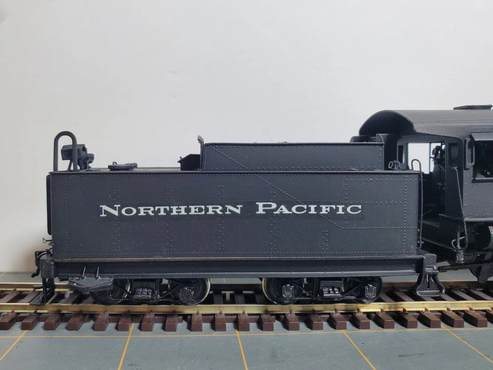 Northern Pacific 2-8-0 Y-1 Class - HO Scale Brass Locomotive - Pacific Fast Mail - Image 4 of 4