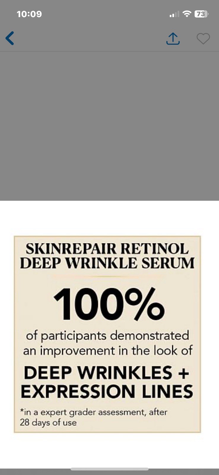 Nakery Beauty-2.02 FL OZ RETINOL Deep Wrinkle SERUM -SEALED!