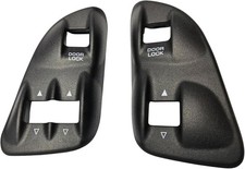 Window Master Switch Bezel and Front Passenger Bezel Set for 1994-2002 Dodge