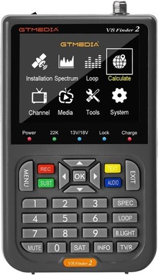 GT Media V8 FINDER2 Digitaler Satellitenfinder und Signalmessgerät DVB-S/S2 H...