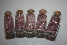 5 x Alurgitglimmer in Glasfl&auml;schchen (BO 64)