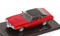 1:43 Ixo Ford Gran Torino Sport 1972 Red/Matt-Black