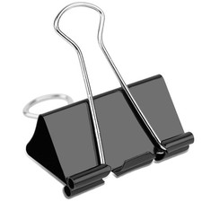 Extra Large Binder Clips 2 inch, 10 Pcs Big Paper Clips for Office Supplies