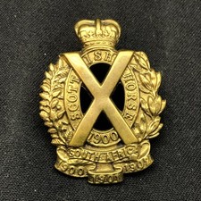 Scottish Horse - Original British Army Cap Badge