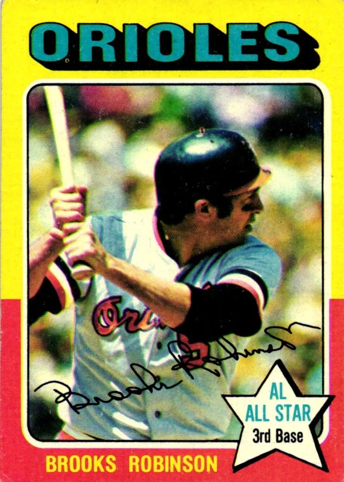 1975 TOPPS БЕЙСБОЛ ВЫ ВЫБИРАЕТЕ #1 - #200 NM/EXC - Изображение 4 из 4