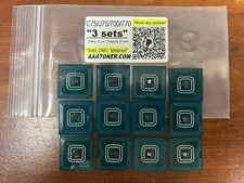 12 Toner Chip 1379 - 1382 DMO for Xerox Color C75 700 770 J75 Printer Refill