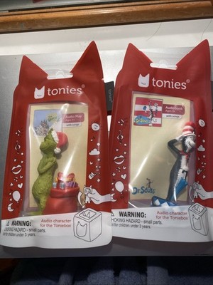 Dr Suess Katze im Hut & der Grinch Tonie Konvolut. Kompatibel auf UK Toniebox NEU