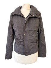 Miss Posh Charcoal Grey Jacket Size S Long Sleeve Polyester Blend Women’s 