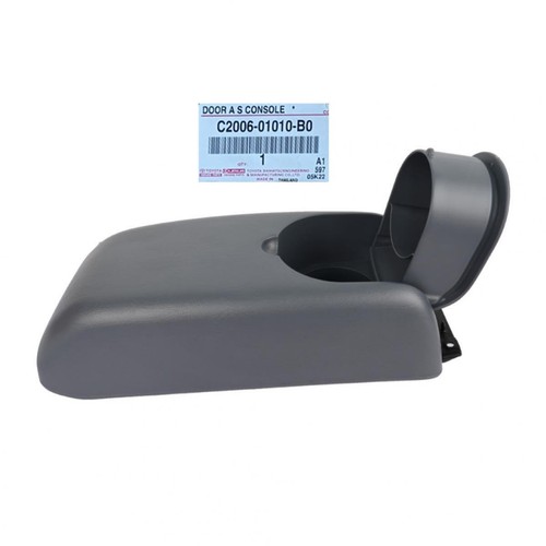 For Toyota Hilux D4D 2002-2004 Arm Rest Center Console Cover Grey - Picture 3 of 8