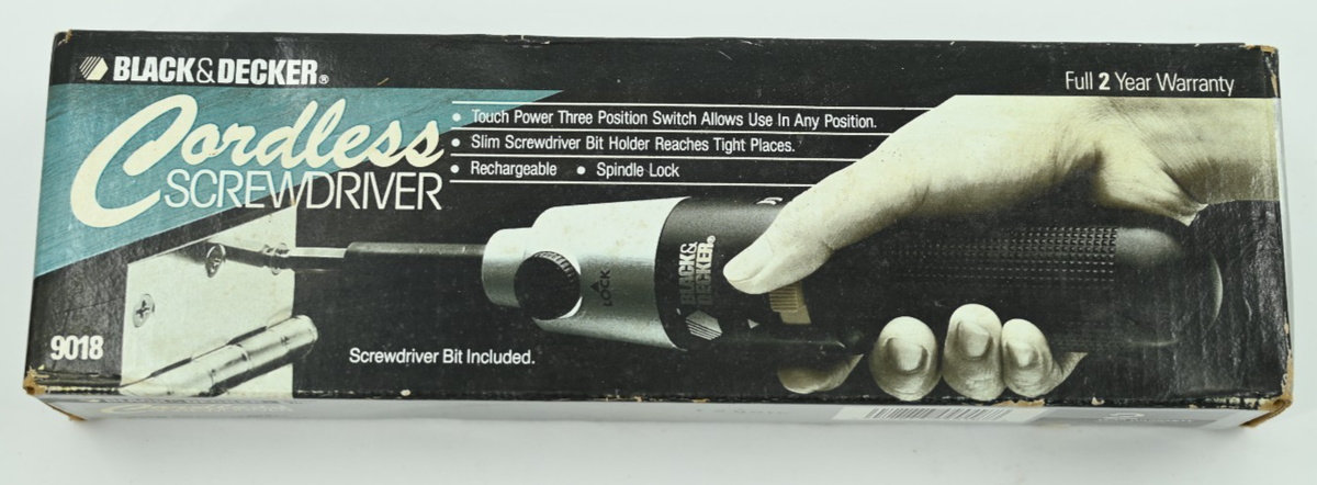Black & Decker 2.4v Cordless Screwdriver Model 9018 for sale