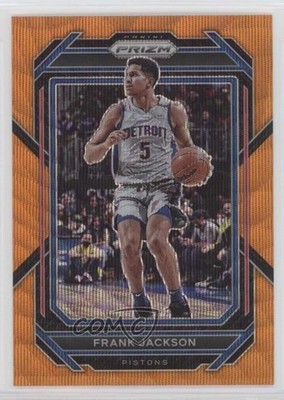 2022-23 Panini Prizm Orange Wave Prizm 45/60 Frank Jackson #85 0o9v