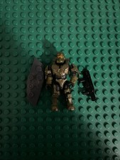Mega Construx Halo UNSC Spartan Covenant Elites Master Chief.